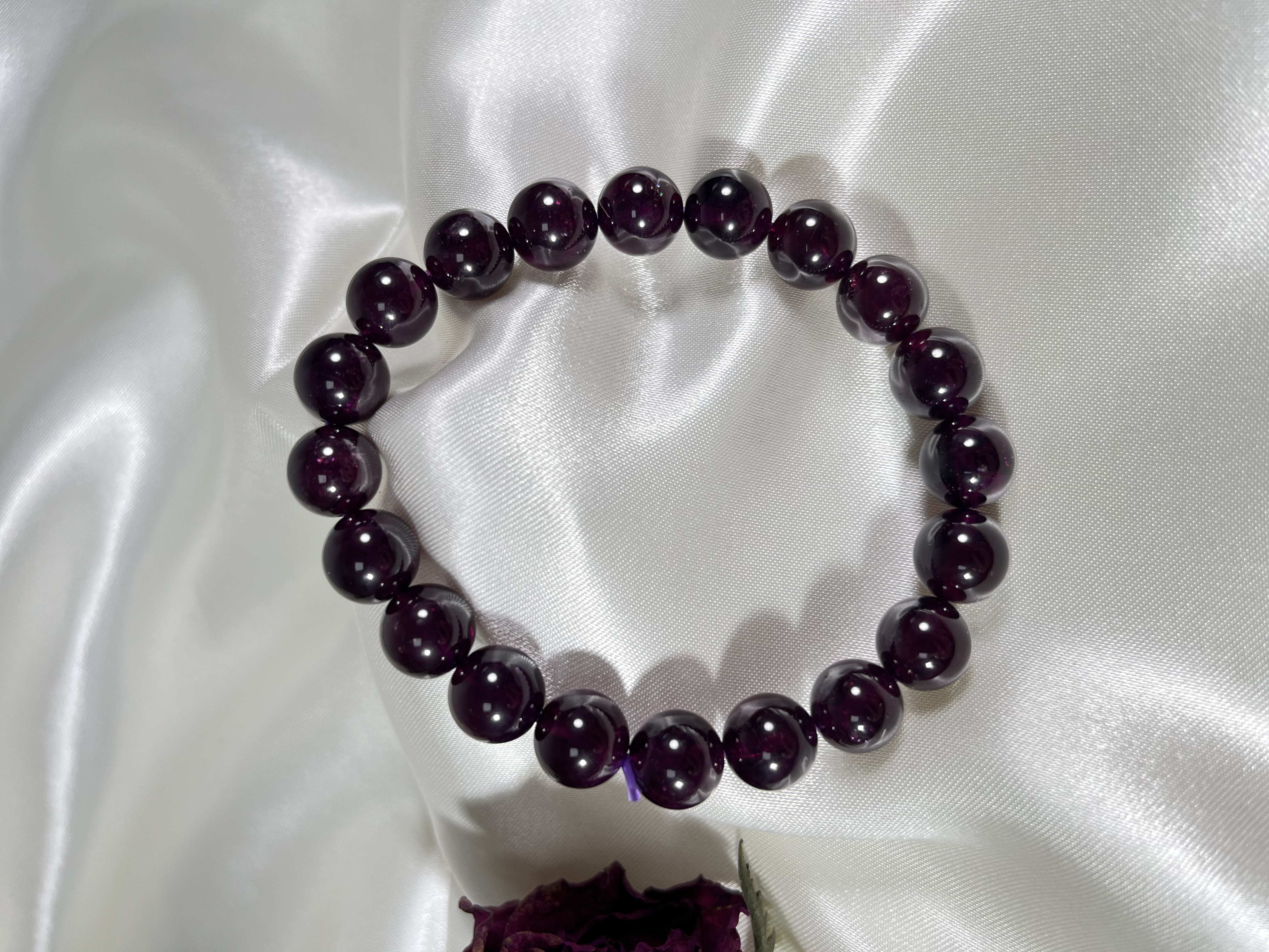 巴西紫牙烏石榴石 9mm+