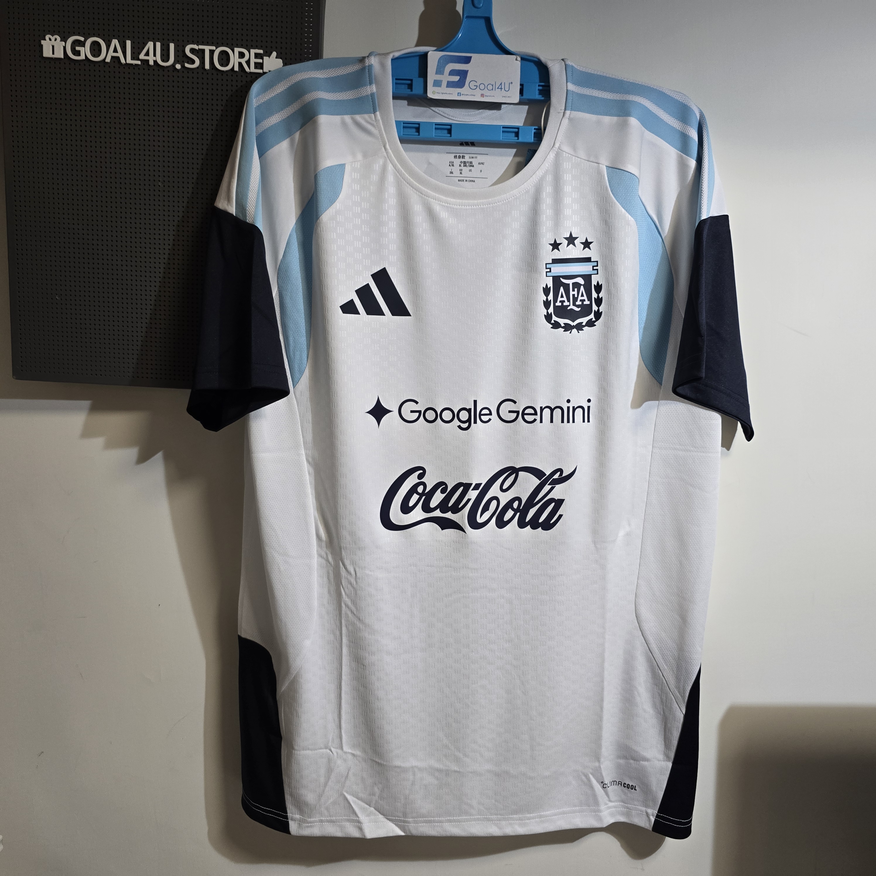 Adidas Argentina 阿根廷 2025-26 Tiro 訓練球衣 (加印球員版贊助) JY7029