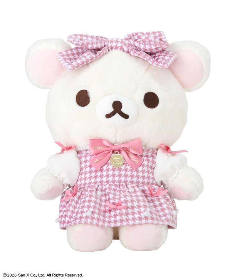  🎀【預訂】Maison de FLEUR × RILAKKUMA 白熊公仔
