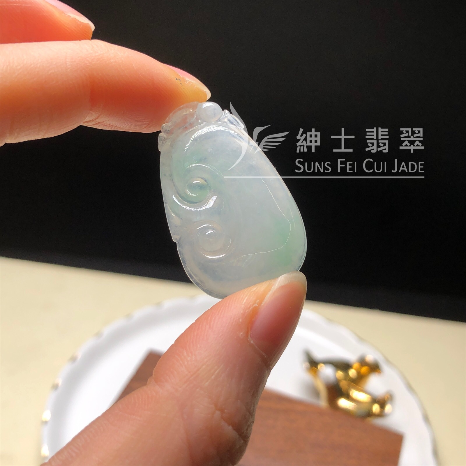 YK00485 糯冰飄翠如意