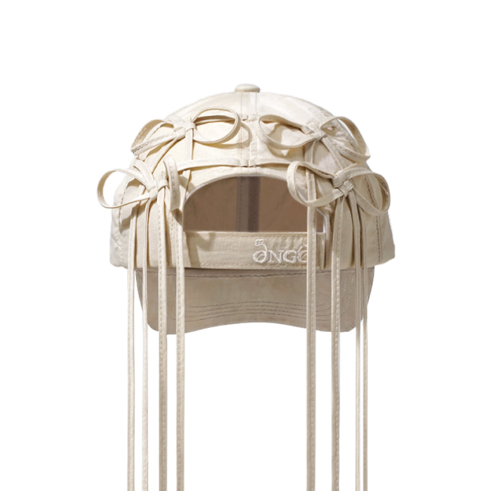 韓國🇰🇷代購ONGO | Quad Ribbon Knot Cap_DAYLIGHT 