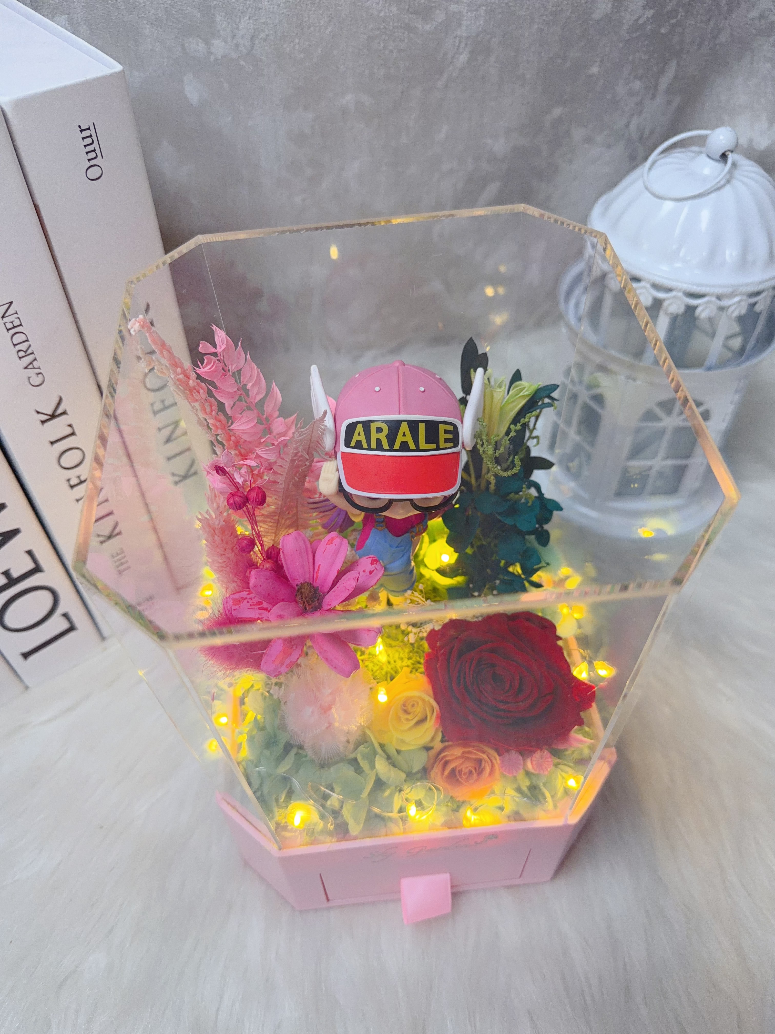 IQ博士 小雲永生花花盒