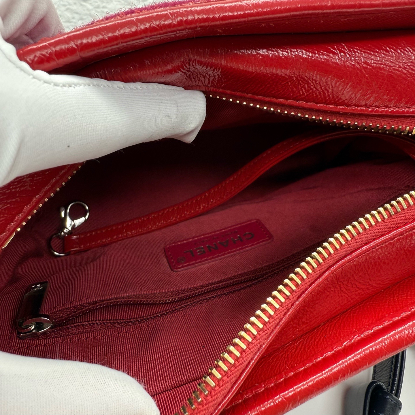 Pre-Owned CHANEL Gabrielle Logo Hobo / Product Code: 081420