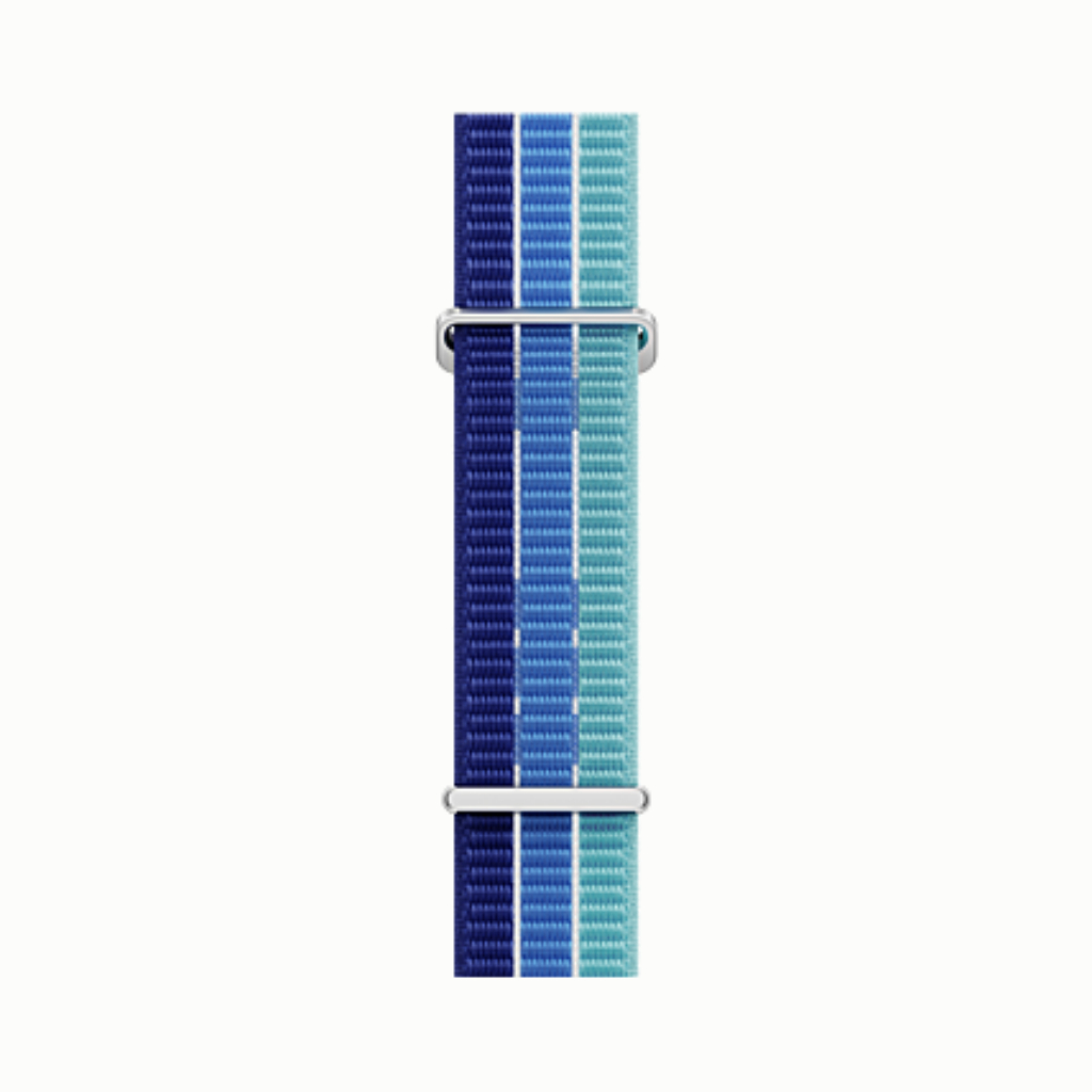 Huawei Easy Fit 悅三環海島藍尼龍錶帶 22mm 智能手錶帶 香港行貨