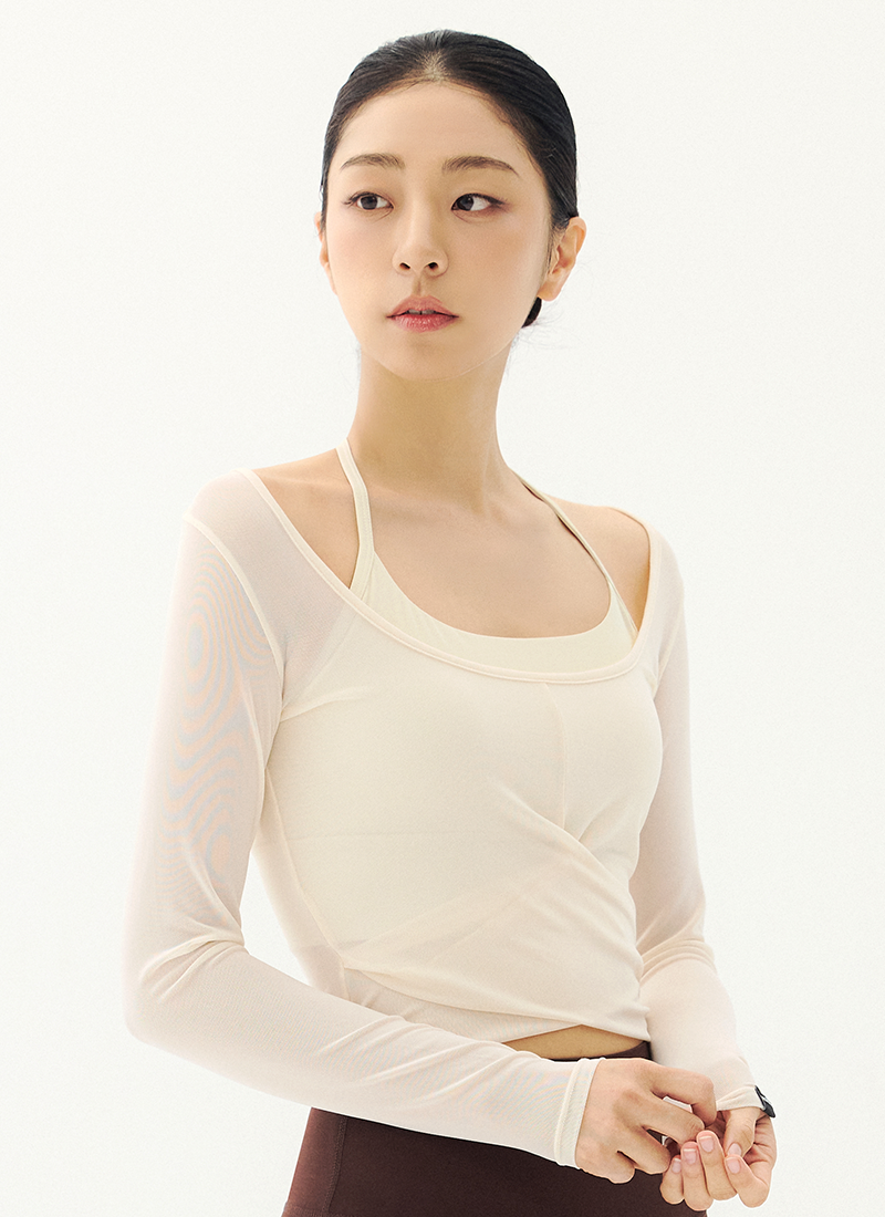 【一套兩件】預購_Cover Airy Long Sleeve Top by Lux