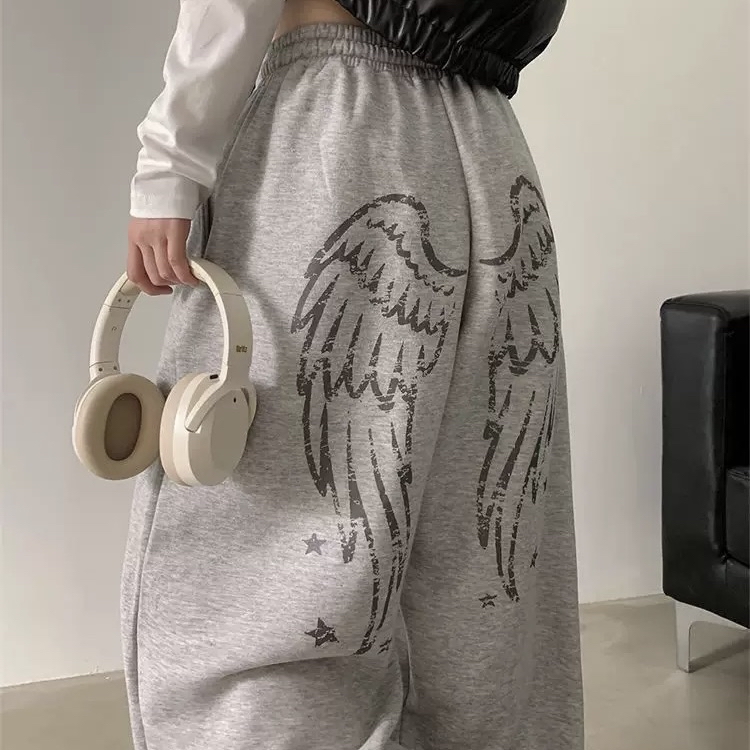 韓國patpat天使翼圖案薄棉褲🪽//優惠做到4月2號//