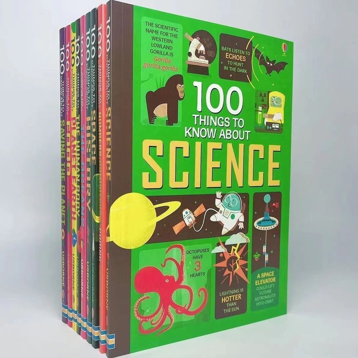 Usborne 100 things to know 9 books