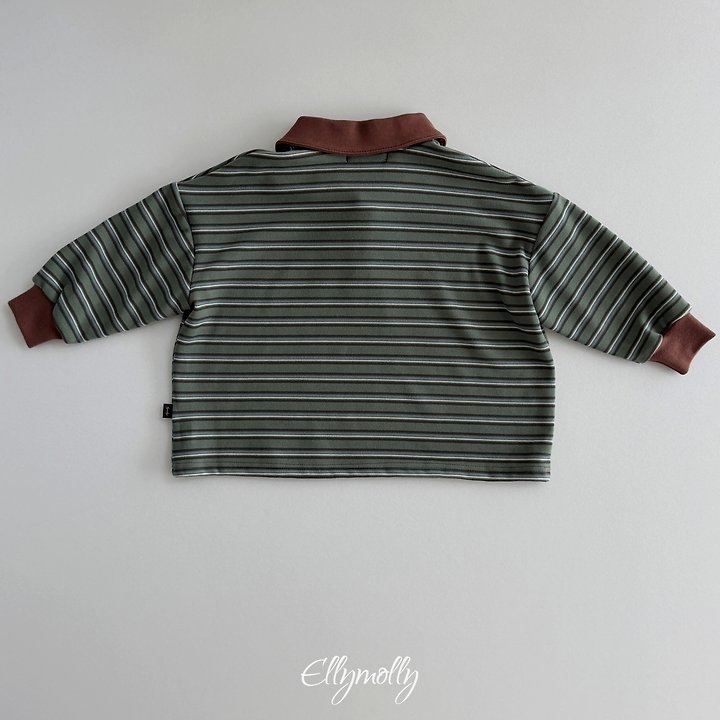 Ellymolly | Click Peach Collared T-shirt