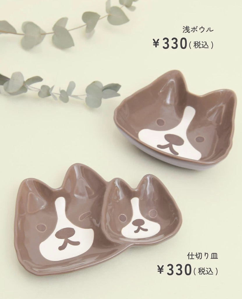 ✨連線商品需補運費✨日本illusie300 呆萌哥基 Corgi 餐具系列