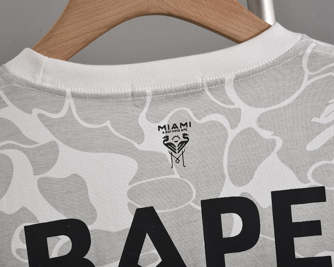 BAPE x Inter Miami CF Camo Tee