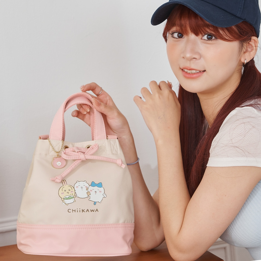 📦訂購 台灣限定 Chiikawa 吉伊卡哇 束口水桶包