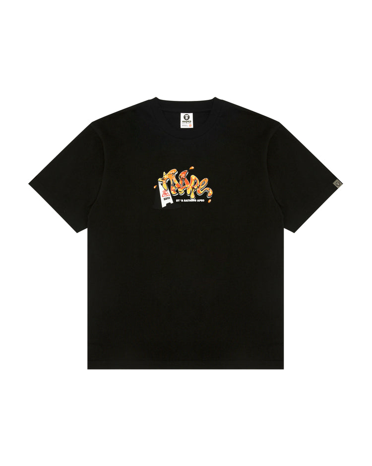 Graphic tee with aaper design (10030A)