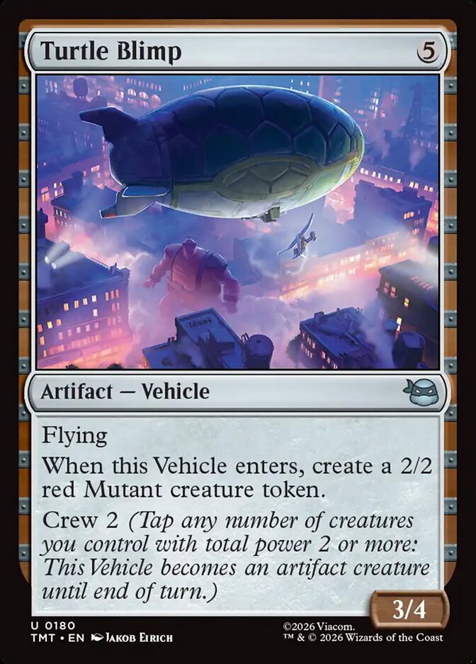 Turtle Blimp [TMT-180] [EN]