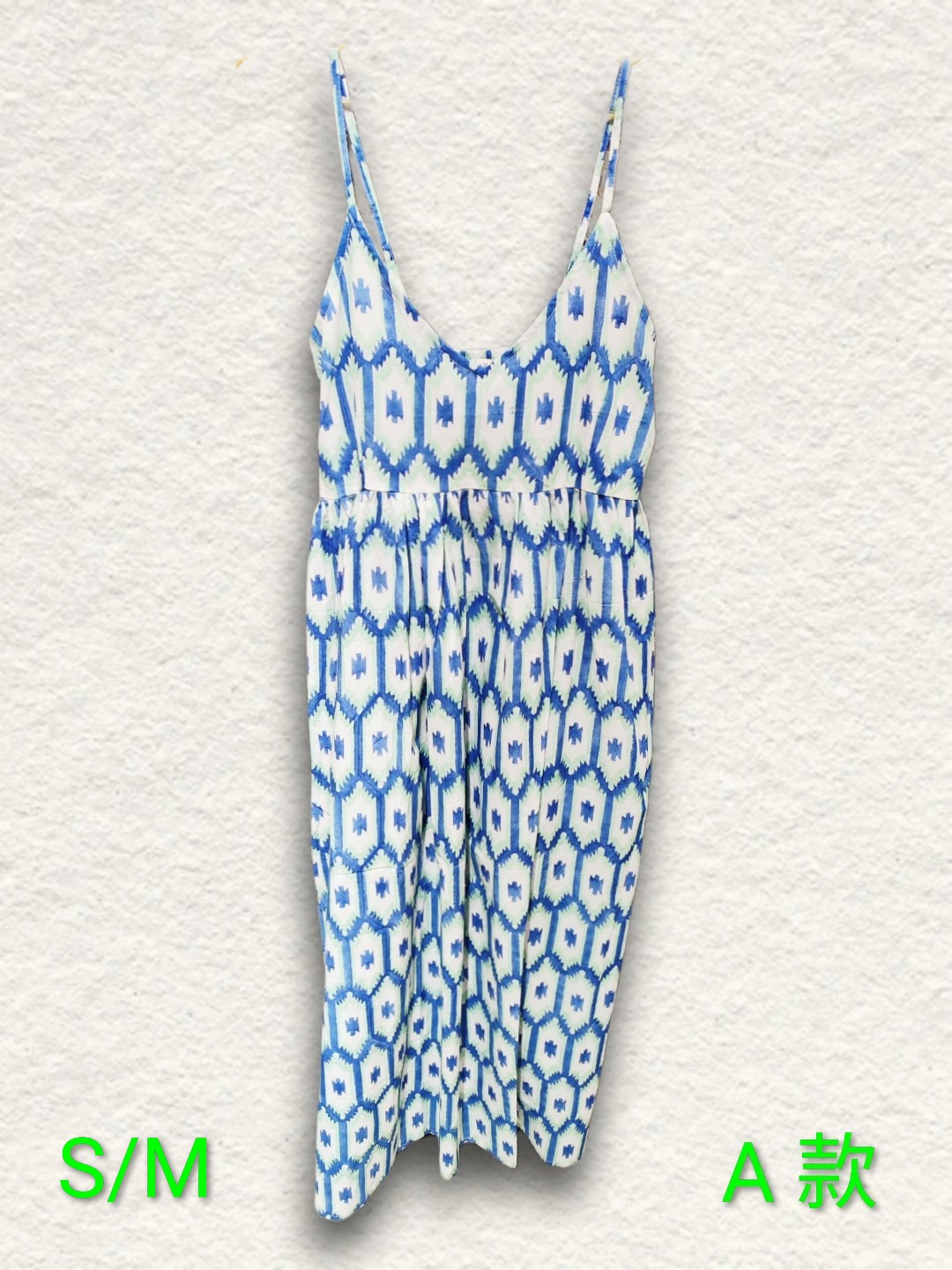 印度木刻印花背心裙