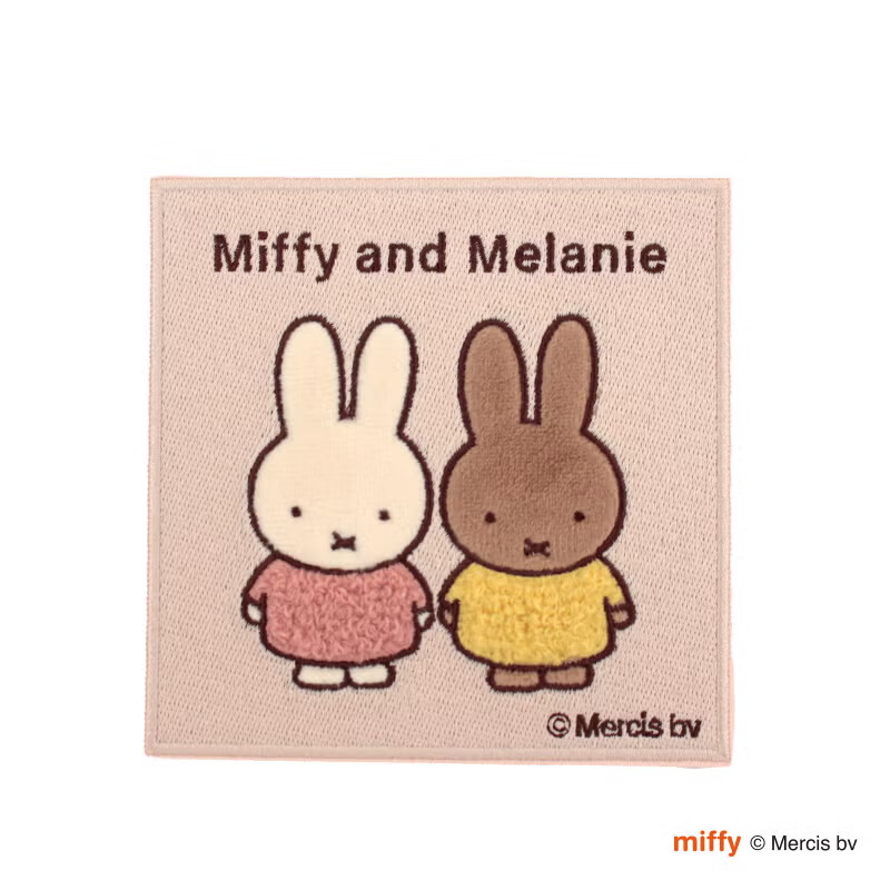 預購 miffy 刺繡 行李 大貼紙