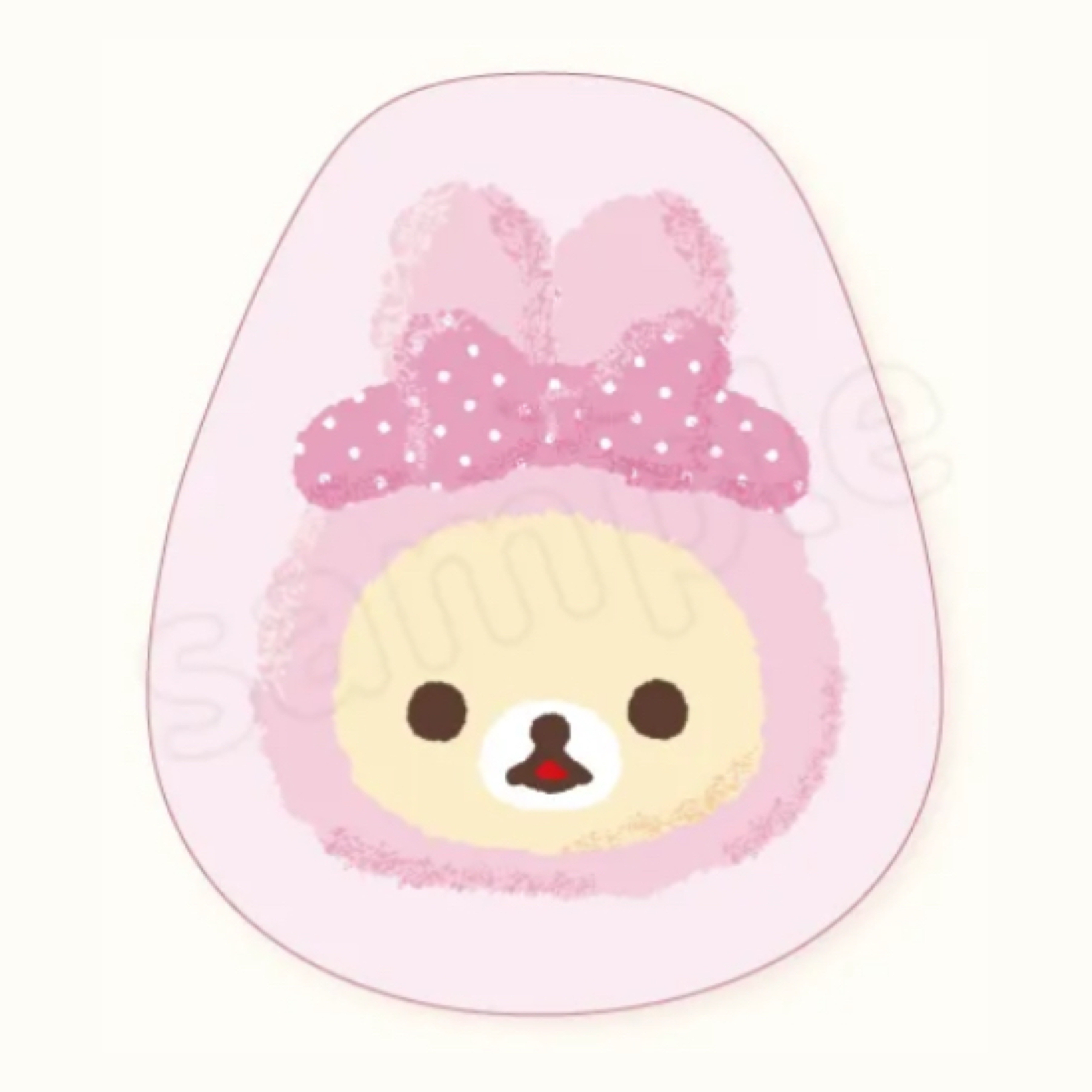 鬆弛熊 白熊POPUP限定 CUSHION｜預訂
