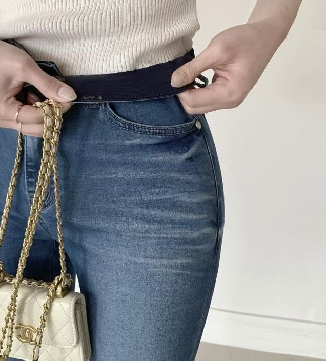 【滑感牛奶褲】薄身高彈性舒適牛仔褲