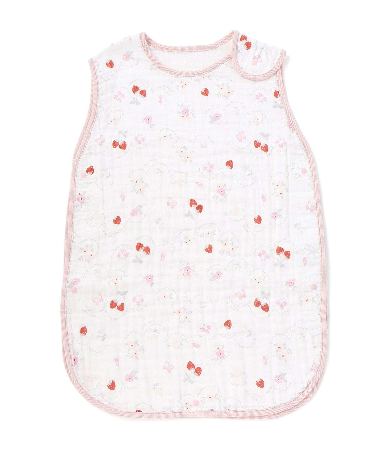 🇯🇵預訂 日本直送🇯🇵Slap Slip Baby三色動物草莓海洋圖案滿印純棉紗防踢睡袋