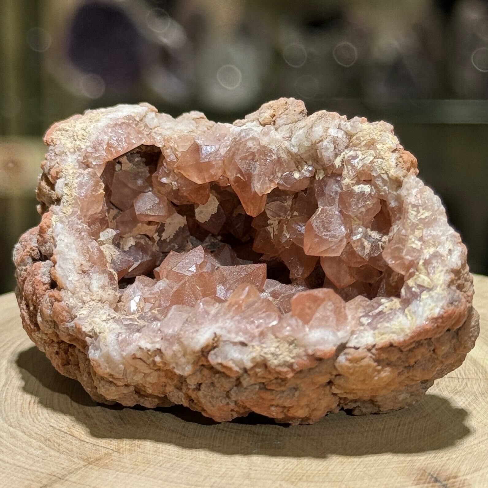 阿根廷粉紅水晶小洞