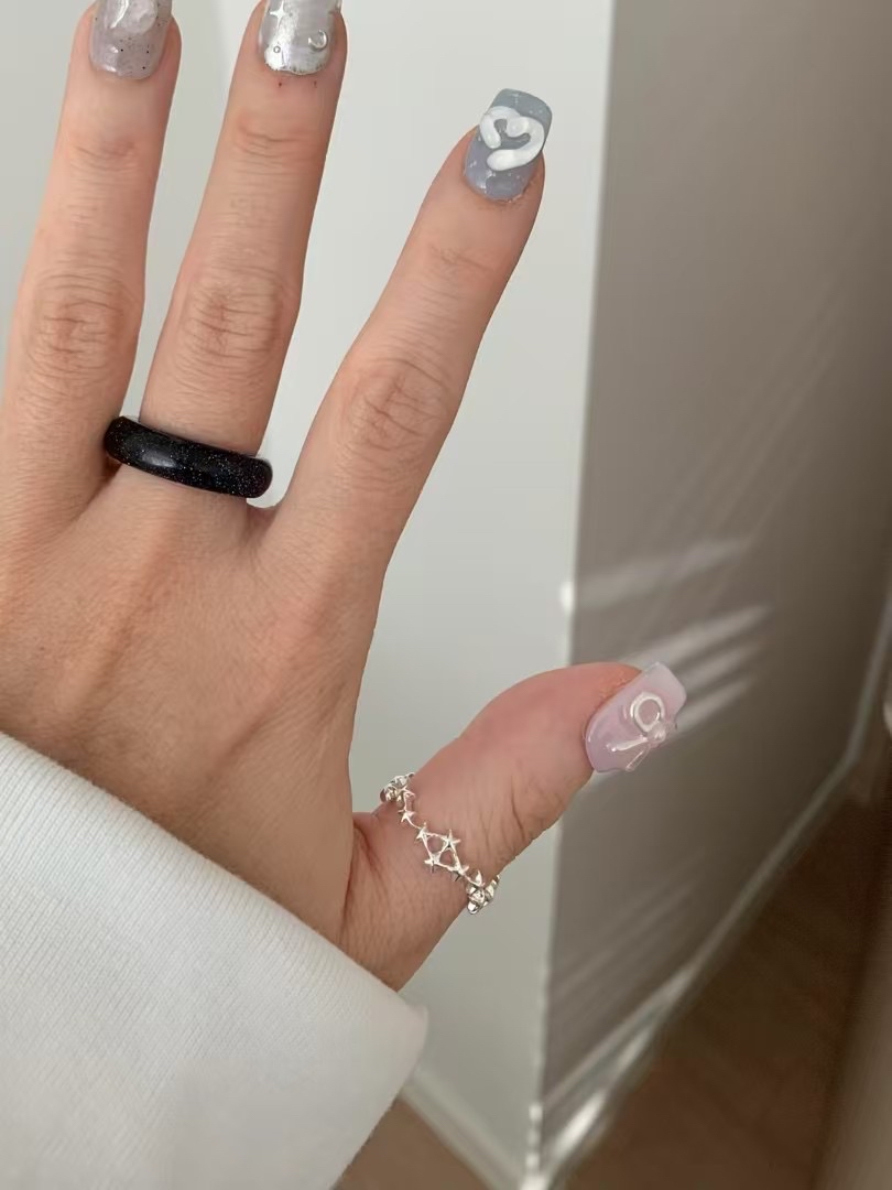 【 💍 | 韓國製！不規則星星設計戒指✨🤍 】Starlight Ring(兩色入)