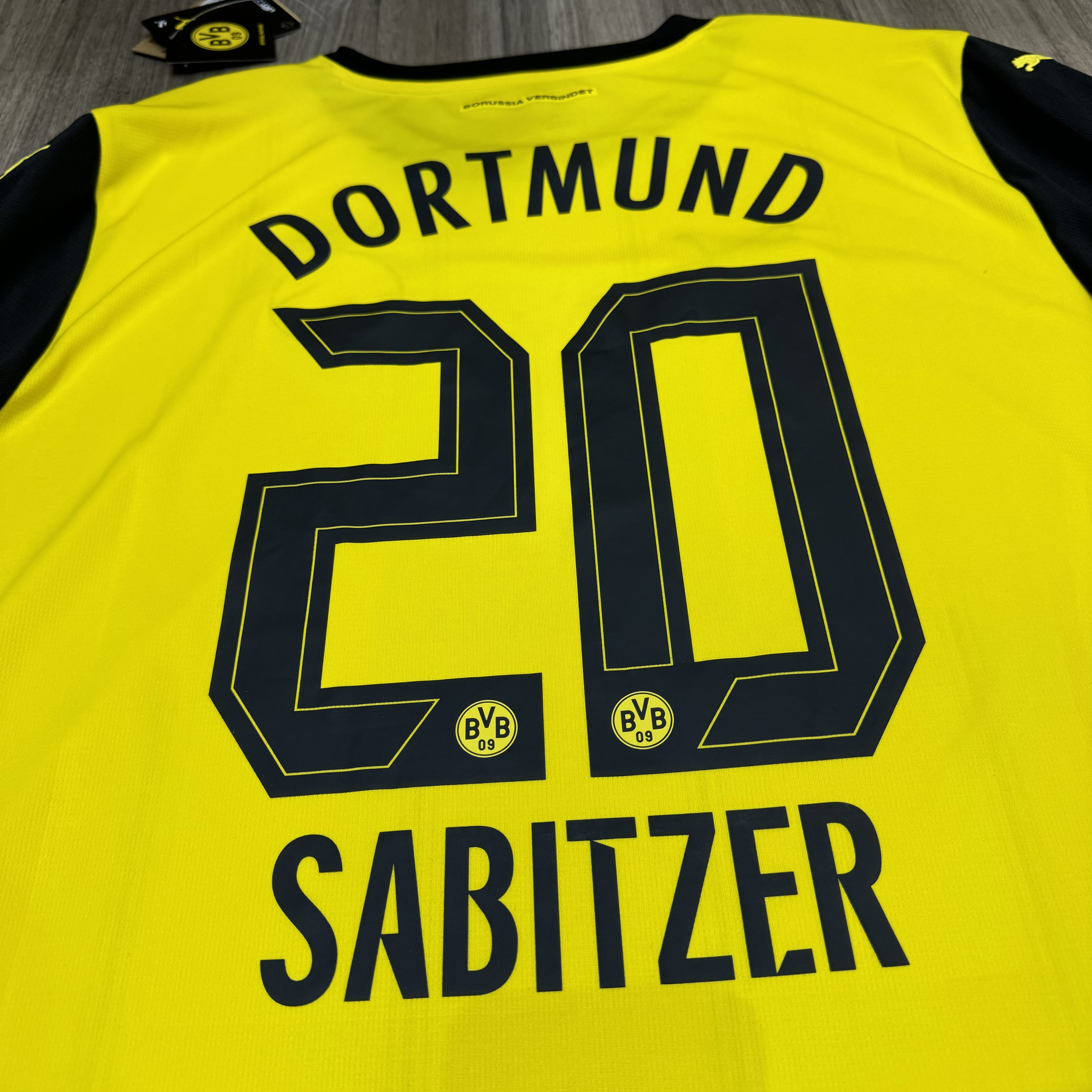 Dortmund 24/25 home shirt #20 Sabitzer (Bnwt)