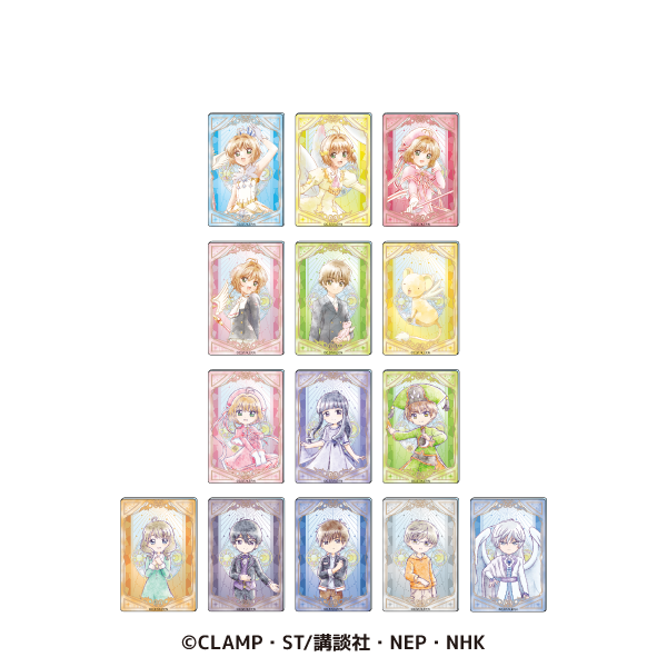 硬質透卡 Acrylic Card｜百變小櫻 透明牌篇 X SMILE BASE CAFE 事後通販 (Cardcaptor Sakura) 【預購】(26SK136E-P)
