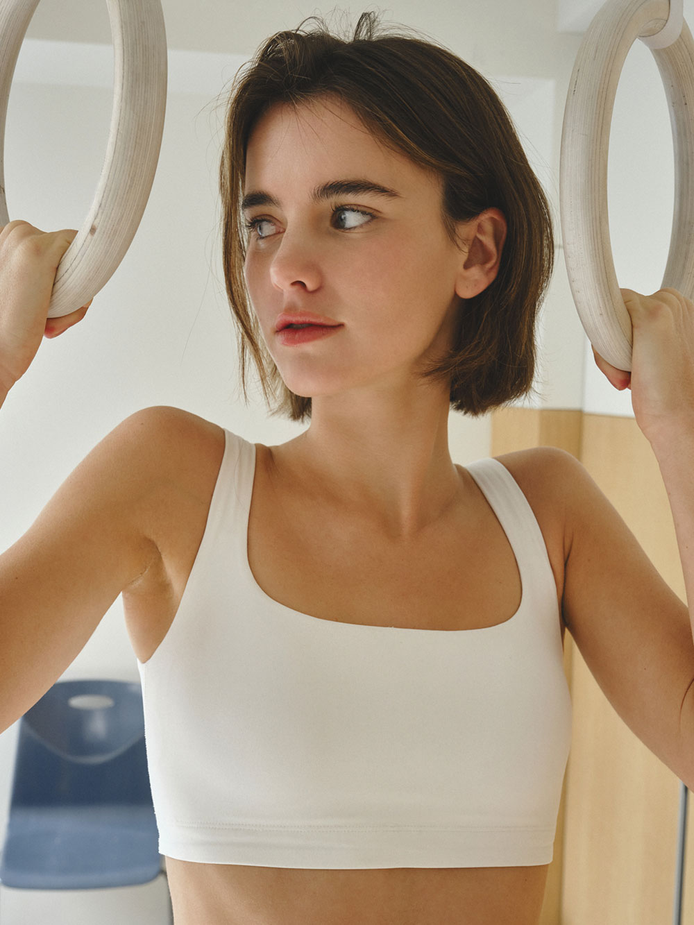 預購_Flow Solid Square Bra Top FMBT11AS by Formative