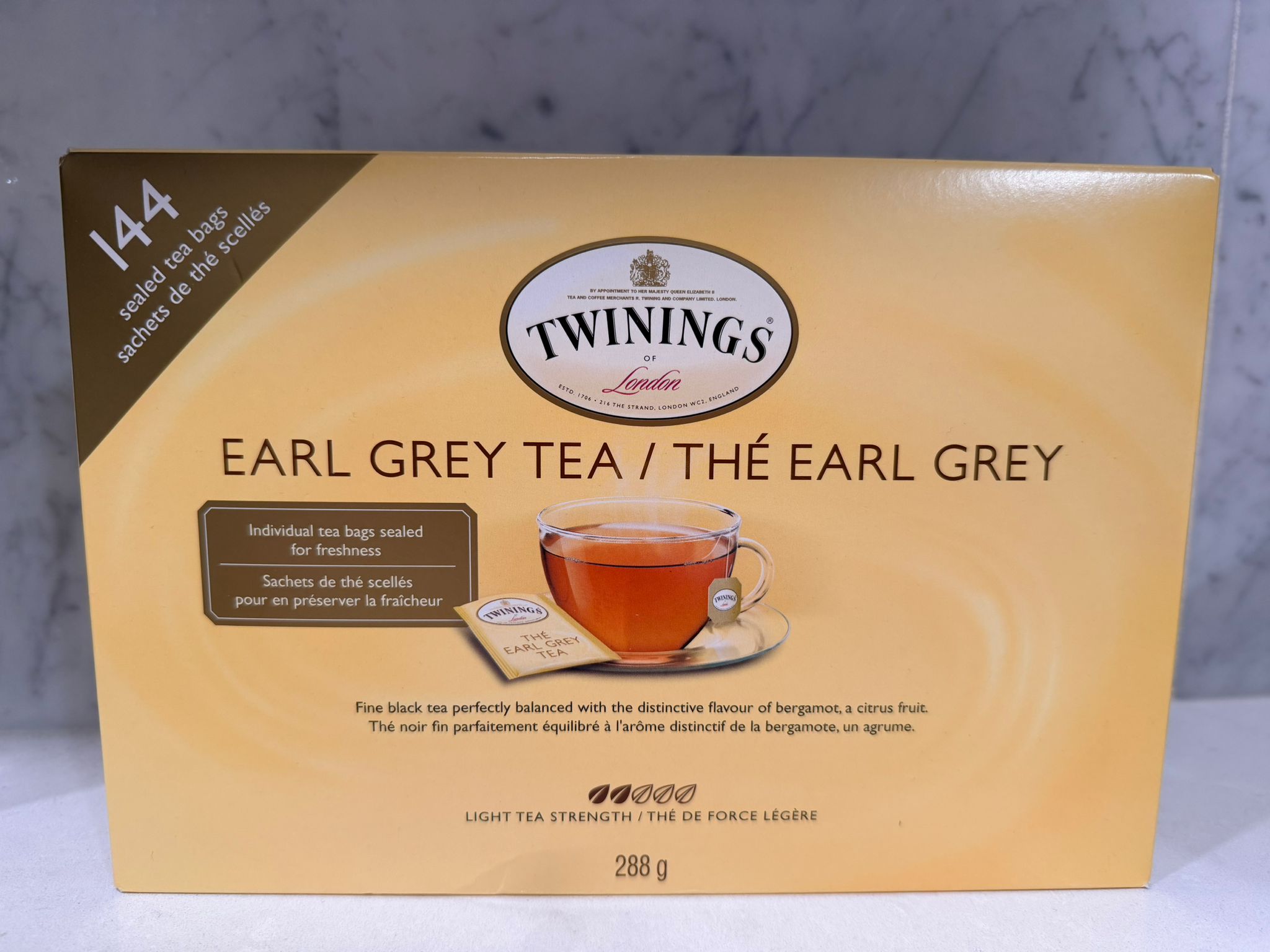 Twinings 伯爵紅茶茶包144個（獨立包裝）