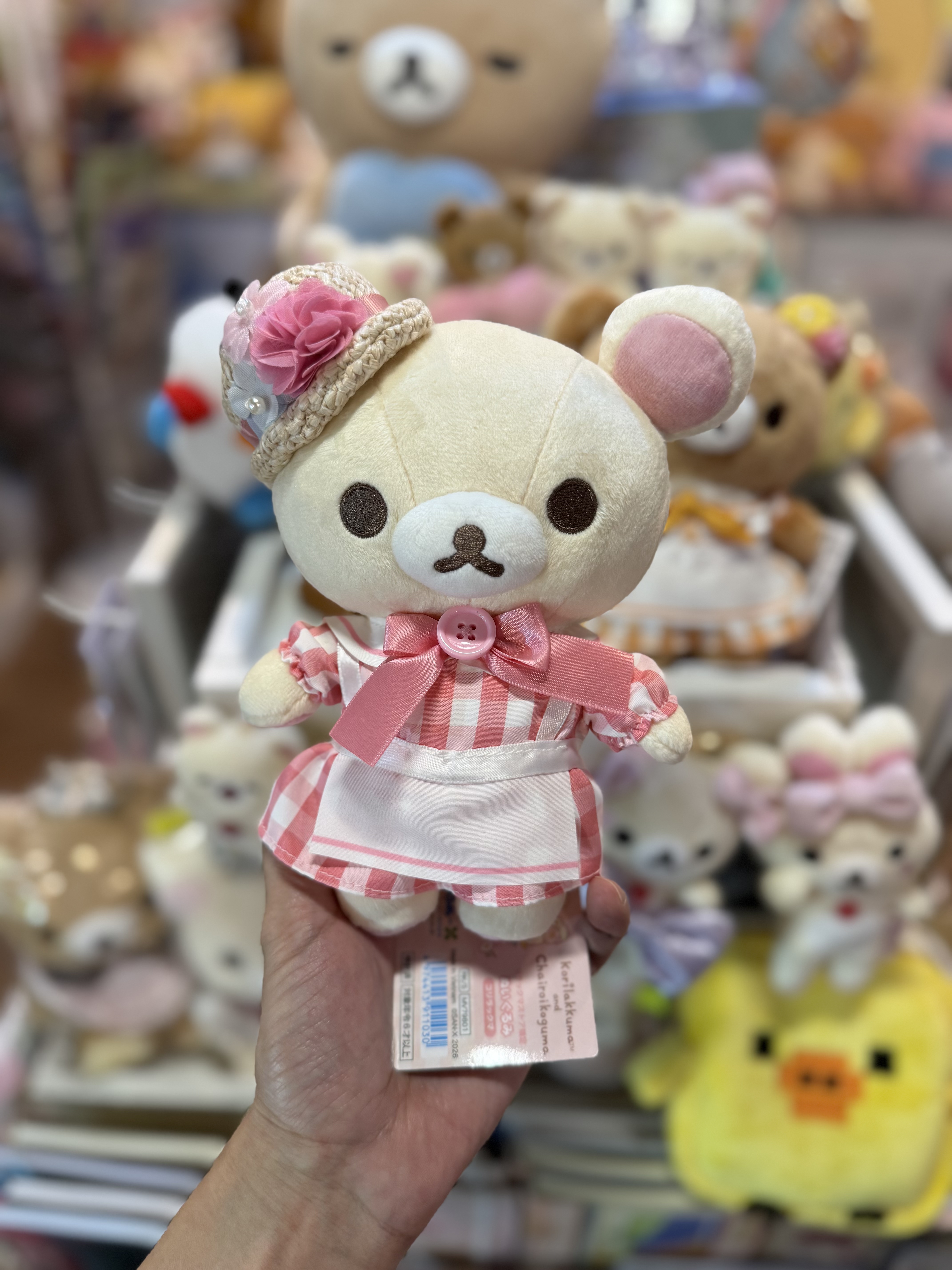 《現貨》全新日本有樂町pop up店限定 花花造型公仔（S size)