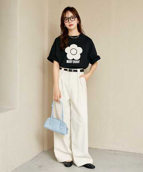 預訂 MARY QUANT × PUBLUX 限定聯乘 花花短袖Tee [貨號26A507]