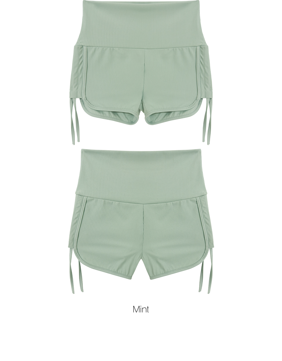 【束帶短褲】預購_DEVI-B0074 Double Strap Dolphin Pants
