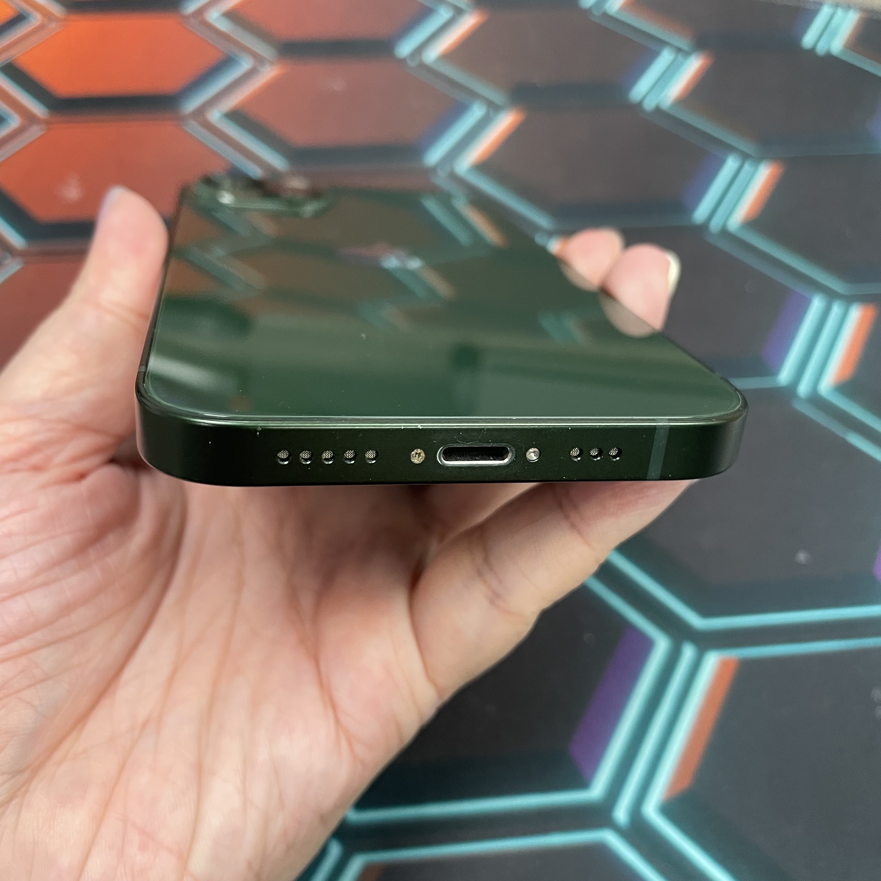 *6719 13 超靚機 256GB 電86 綠色 green