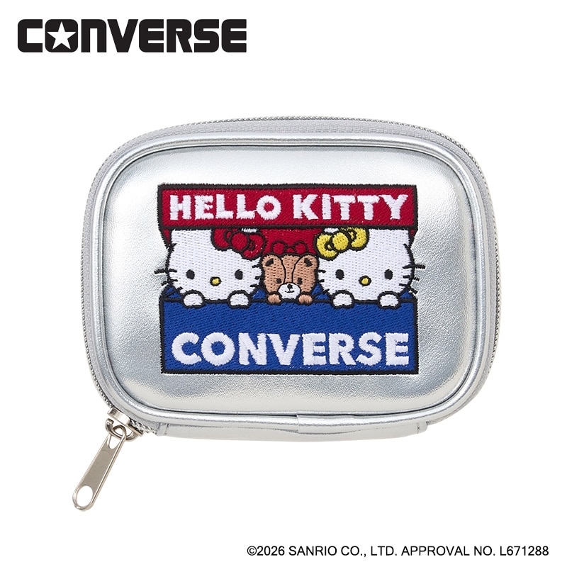 🎀【預訂】CONVERSE × Kitty Mirror Pouch