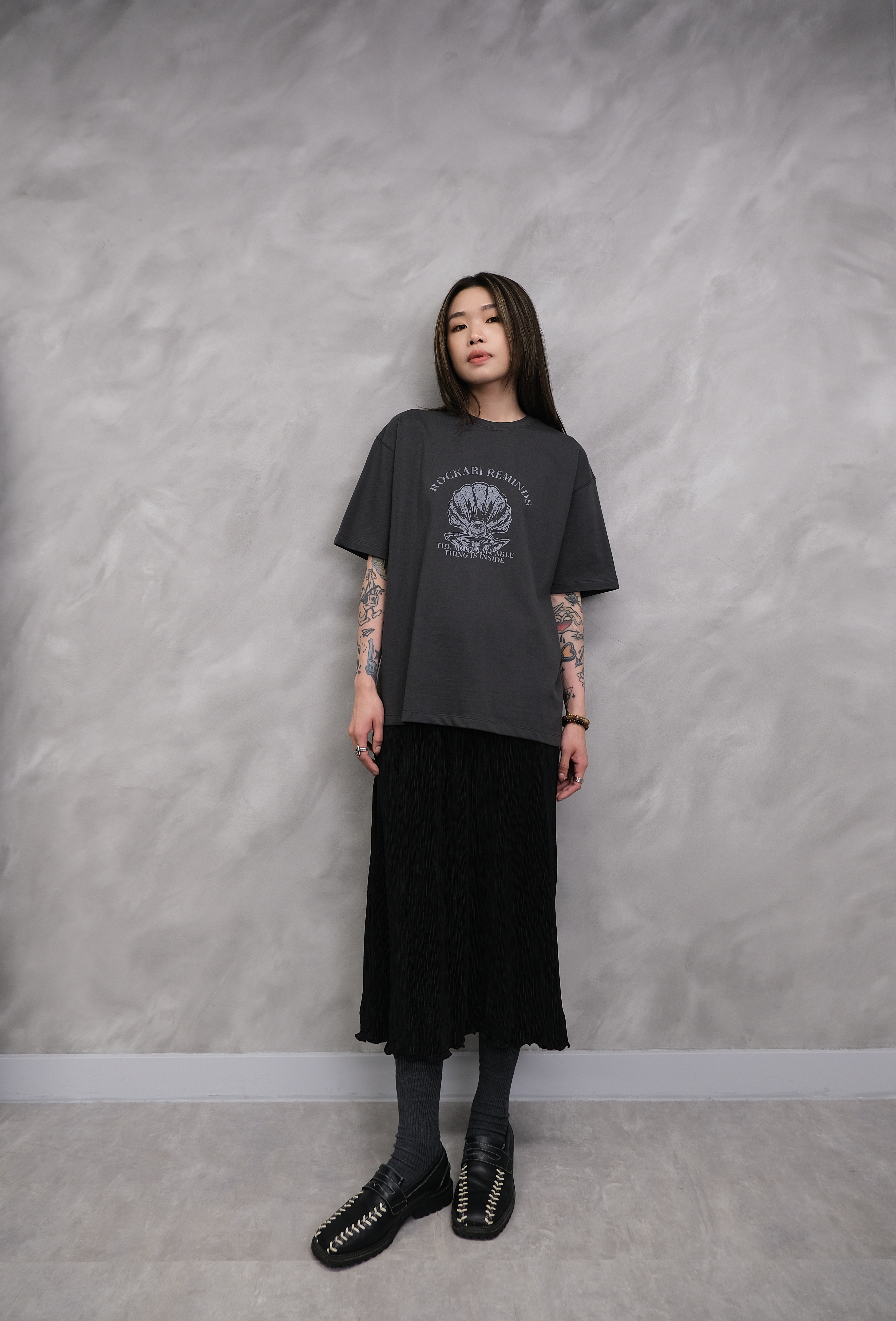 必買款-Textured skirt #sk38 