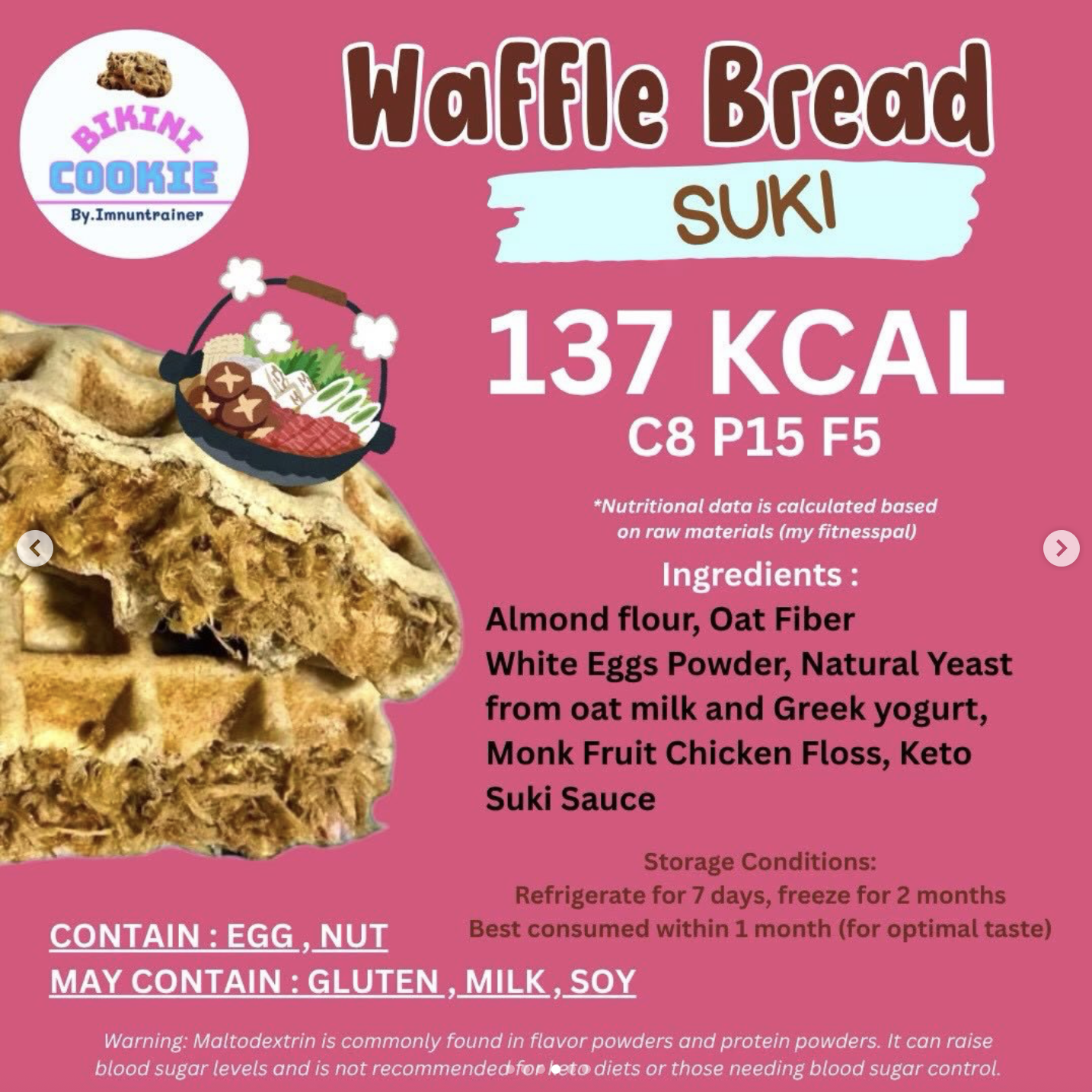 [BC]Flourless Waffle Bread Chicken