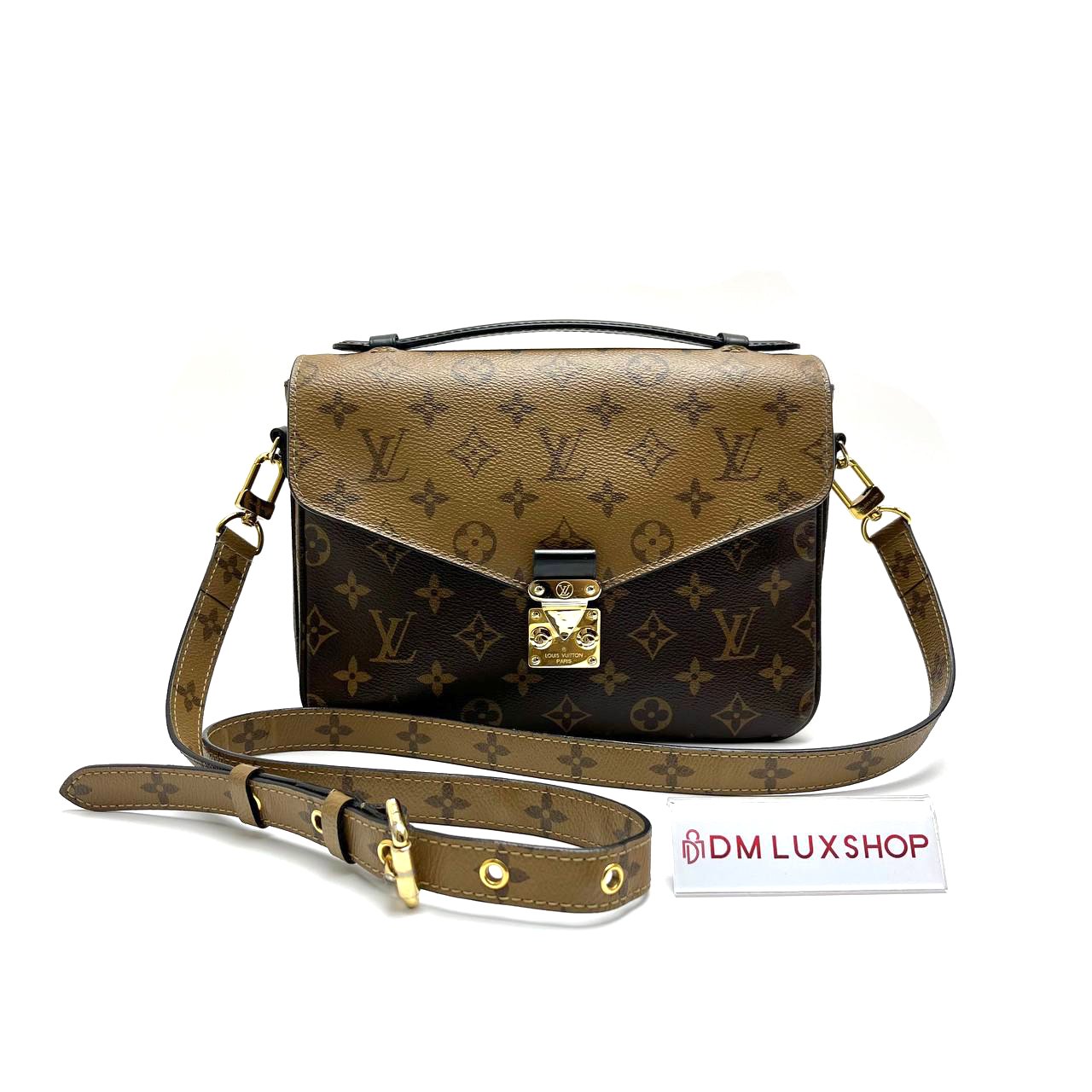 LV Monogram Reverse Pochette Metis