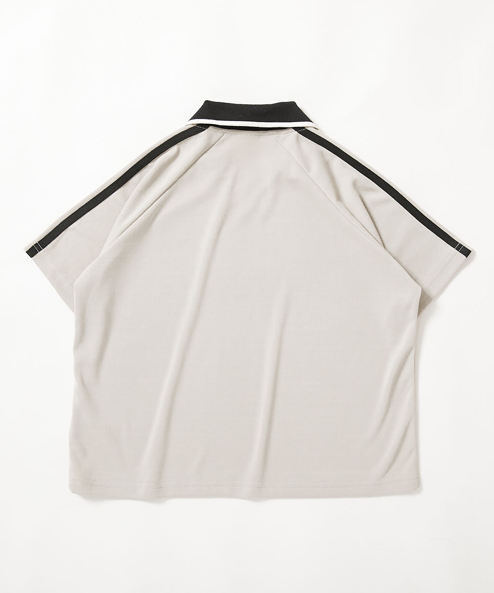 🆕【⭐訂購⭐】🌀 🇯🇵 日本直送🇯🇵 速乾 涼爽 透氣 網眼 側邊條紋 polo tee［3款選］🌀[ELCA-0287][260430]