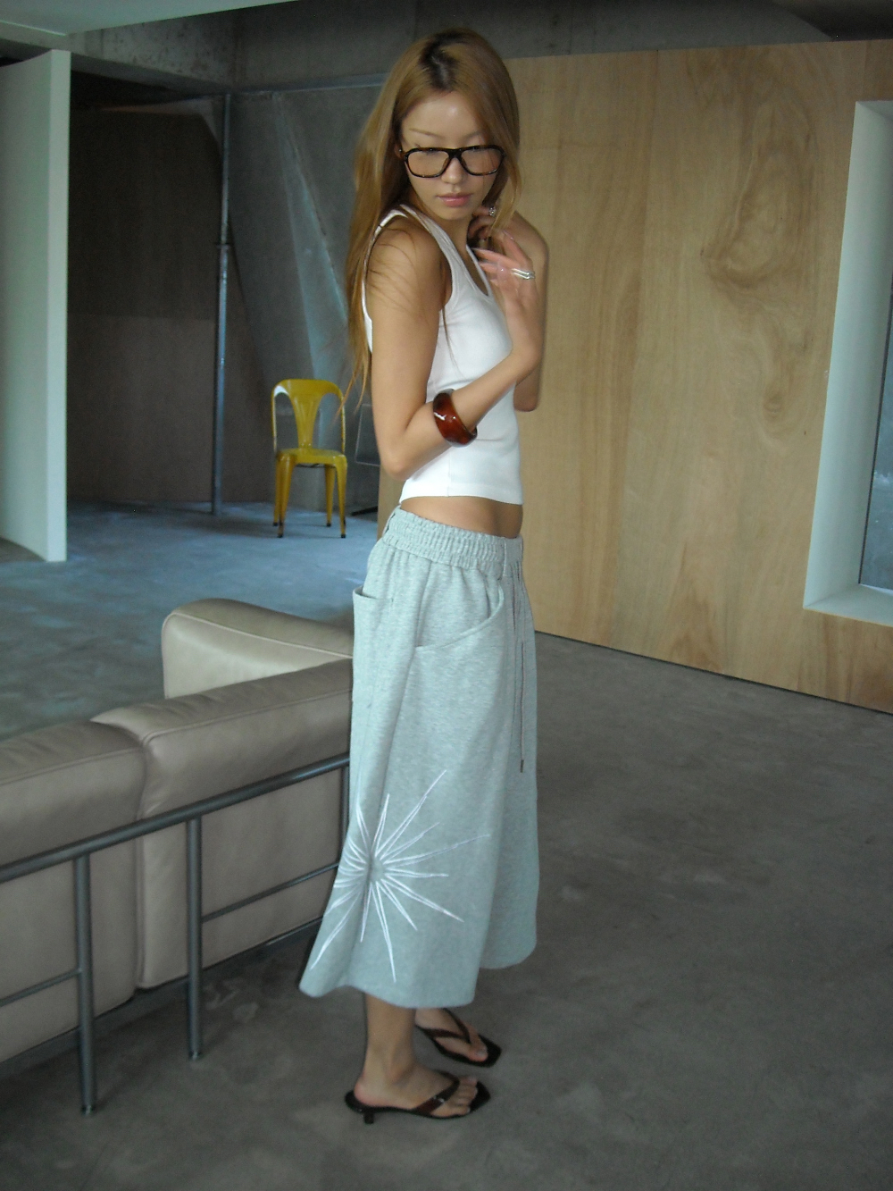 Graphic Star Bermuda Shorts
