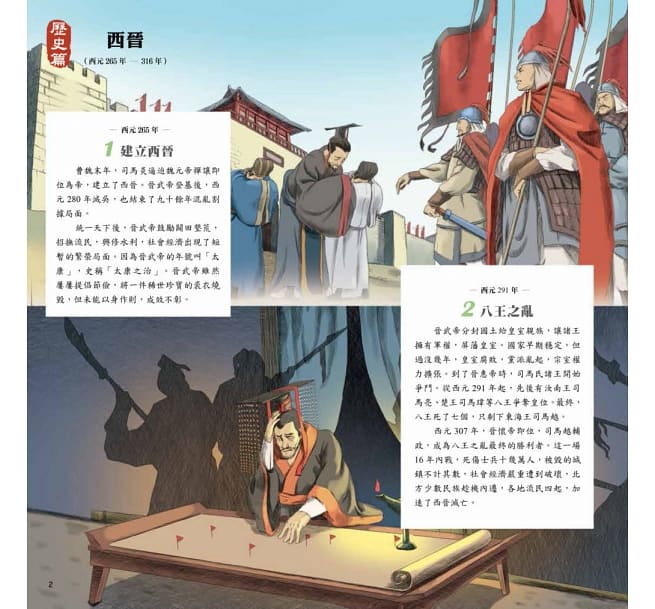 螢火蟲 全景圖說中國歷史(西晉—清朝)