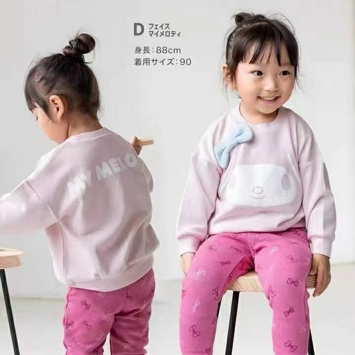 日本Sanrio秋冬衛衣 -1件- 現貨