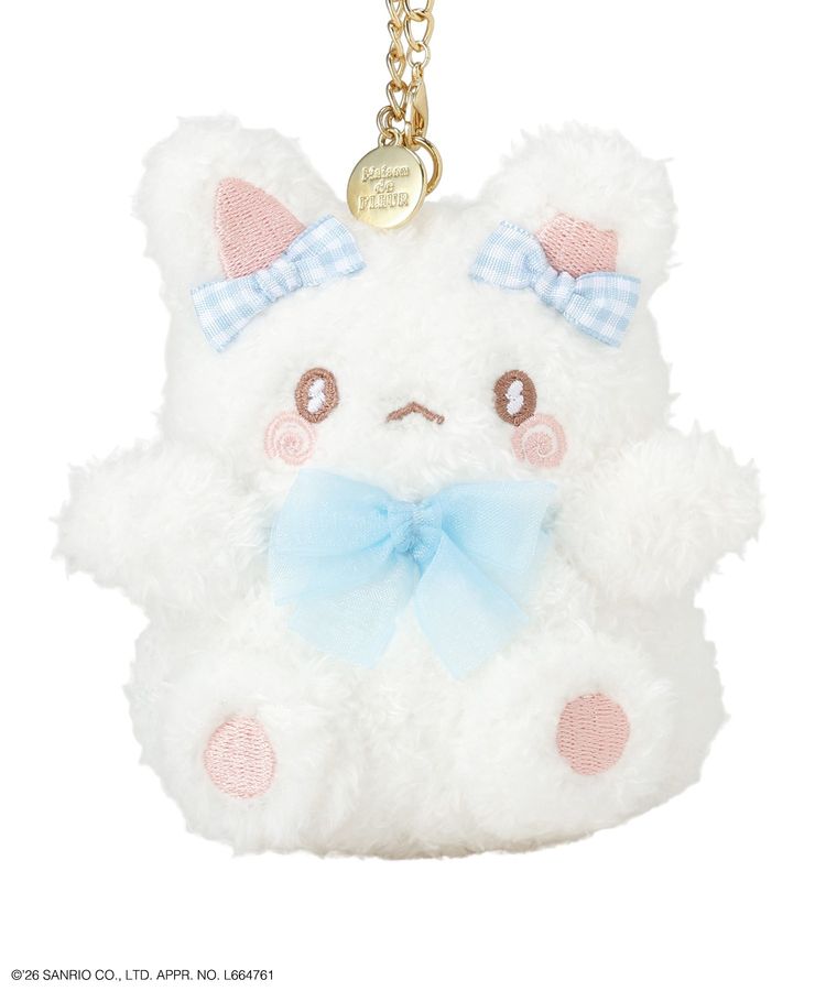🎀【預訂】Hanamaruobake x Maison de FLEUR 公仔掛飾 B