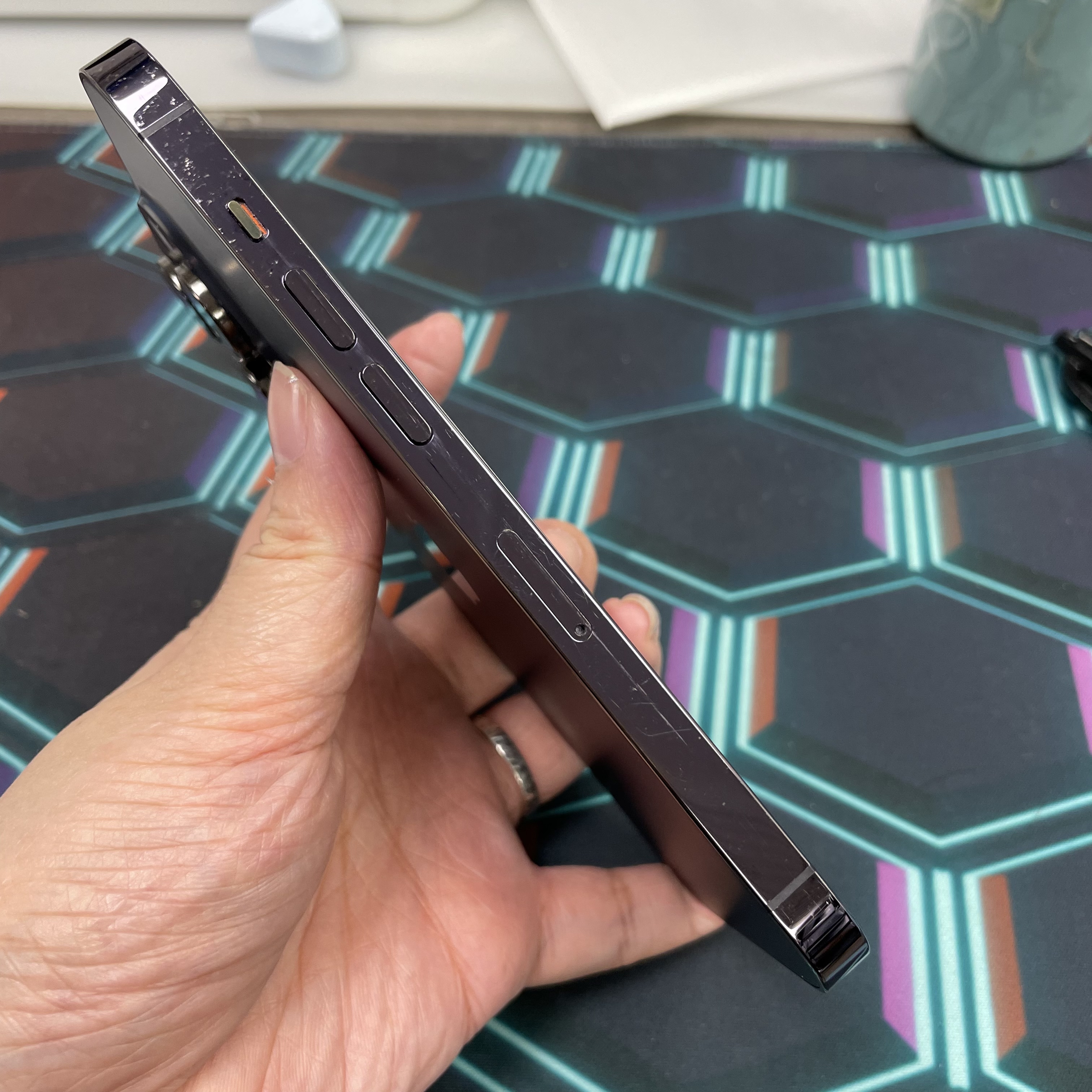 *8158 14 pro 超靚機 512GB 電76 紫色 purple