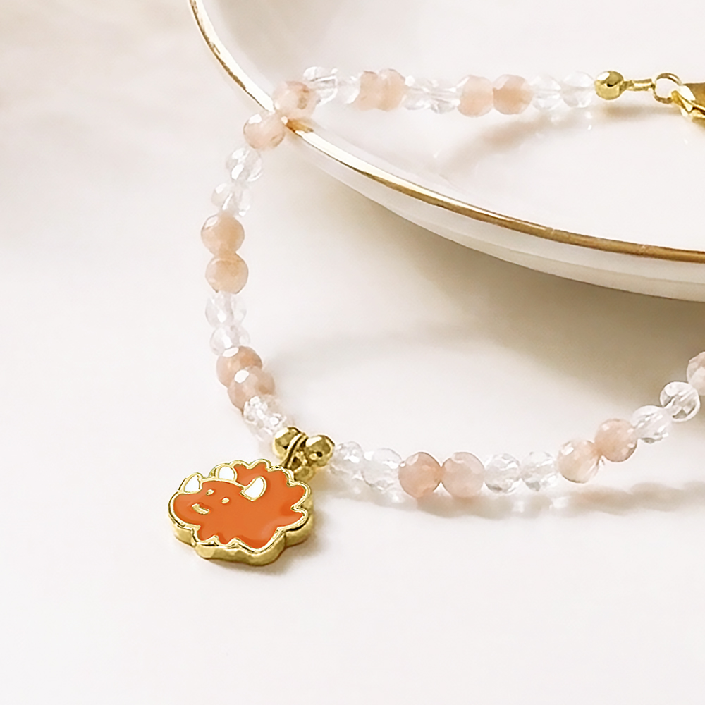 📦訂購 台灣限定 STORY 故事銀飾 x JOGUMAN TRICERA款 天然水晶手串