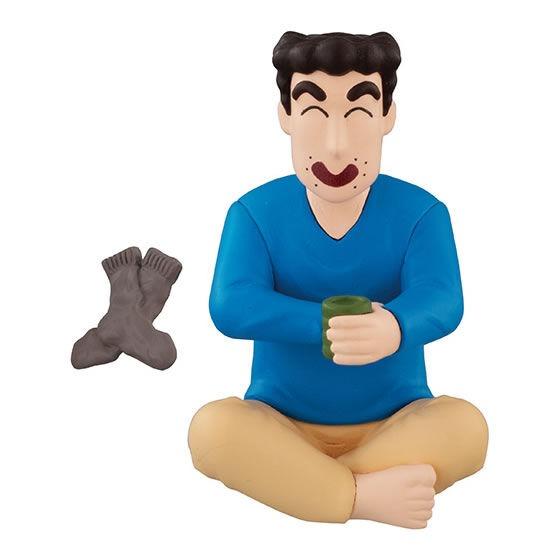 🌐代理版 蠟筆小新 野原家 系列 扭蛋 廣志 袜