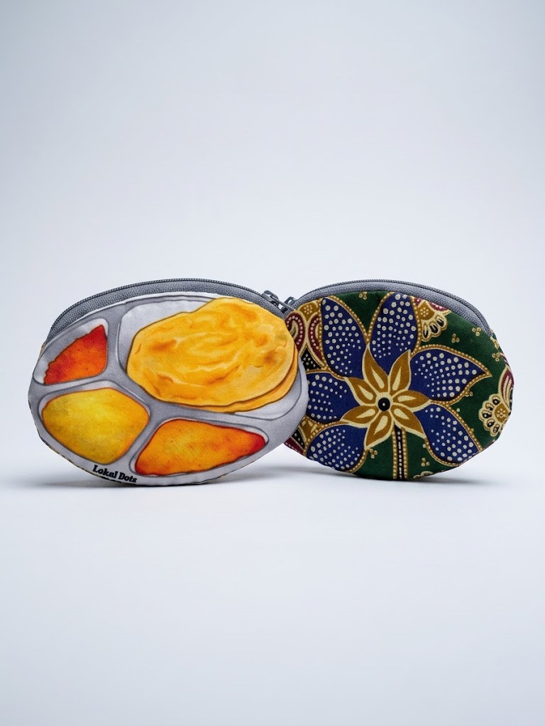 LD46 - Malaysia Heritage Batik Pouch (Roti Canai)