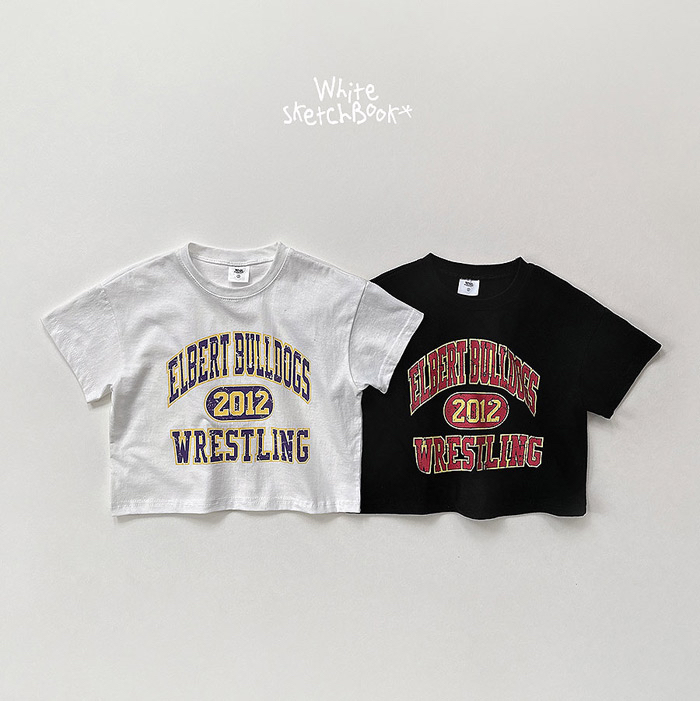 🇰🇷WhiteSketchBook tee