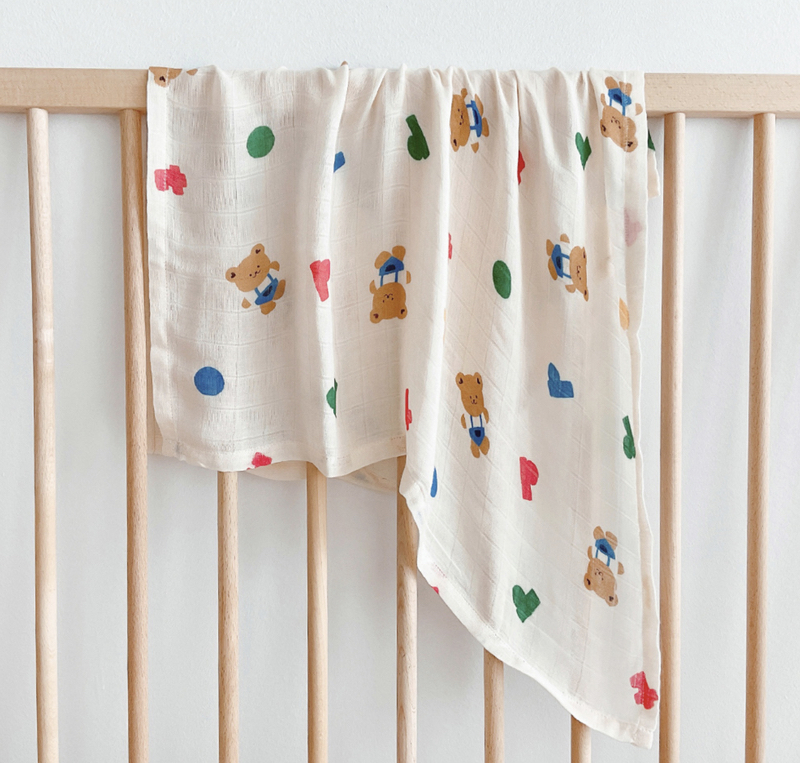 Dottodot 竹纖維繽紛色彩蓋毯