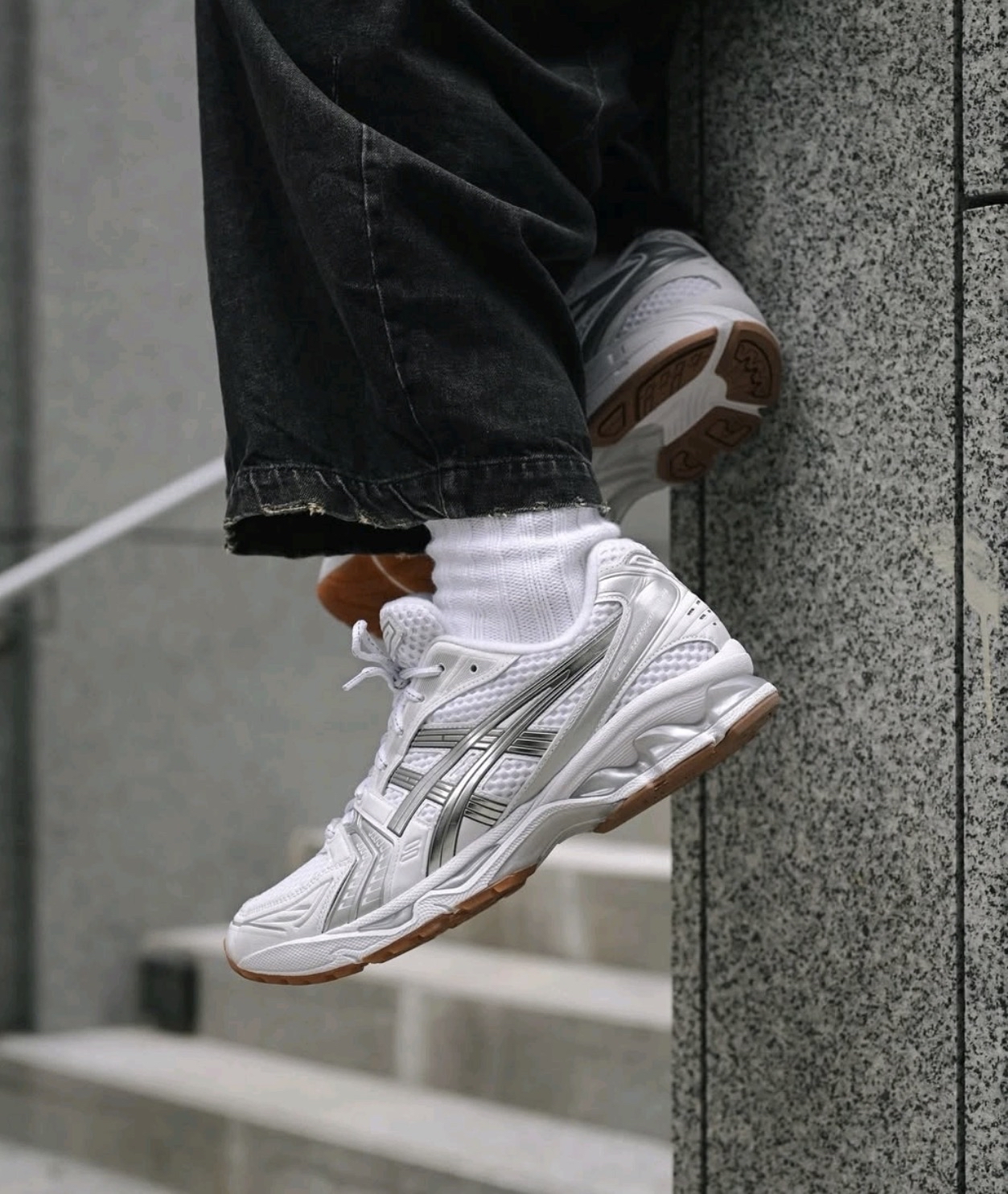 1203A727-100 APC x Asics Gel-Kayano 14 White Pure Silver 1203A727-100