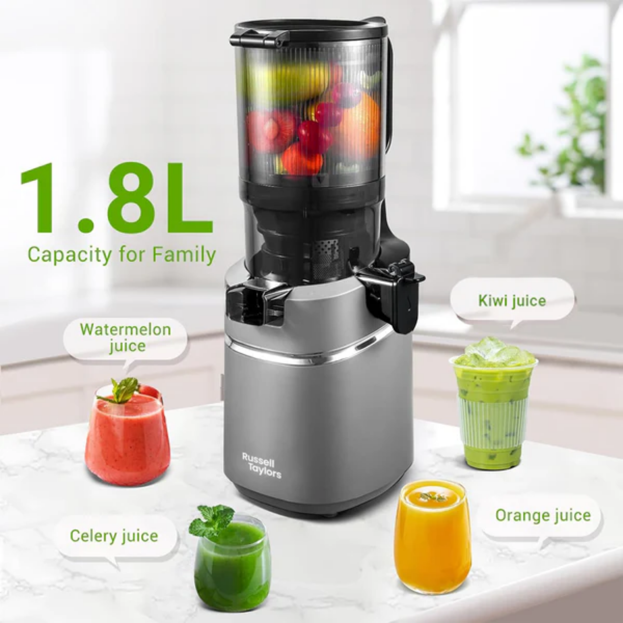 Russell Taylors 130W Compact Slow Juicer (SJ3)