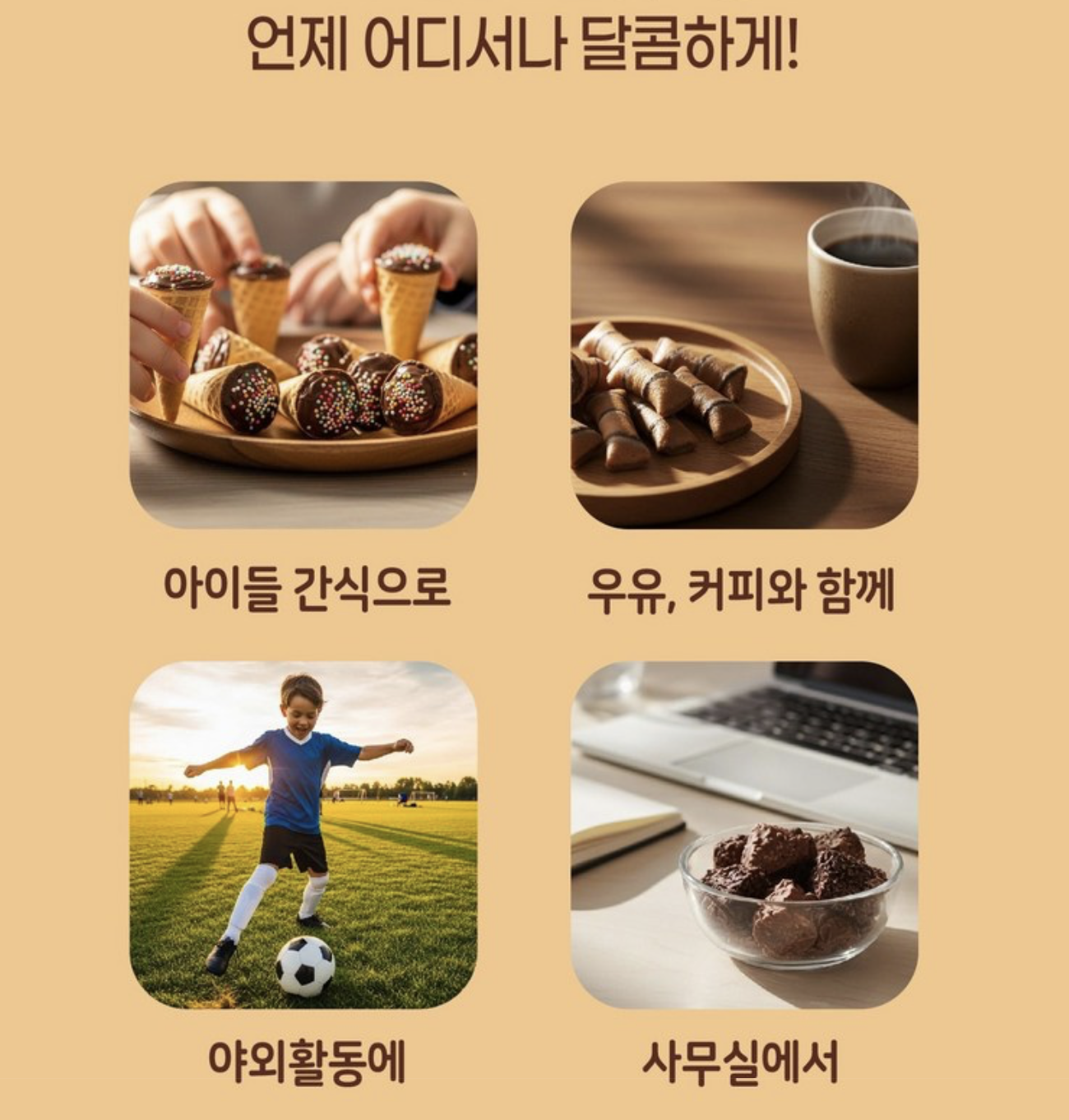 韓國 Mini Choco 極濃朱古力脆餅系列 2包 / 套 ｜Choco Cone / Waffle  / Crunch / Wafer 